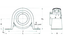 Mancal Tipo AÇO ESTAMPADO - Serviços leves Mancal Tipo AÇO ESTAMPADO - Serviços leves