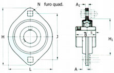 Mancal Tipo AÇO ESTAMPADO - Serviços leves Mancal Tipo AÇO ESTAMPADO - Serviços leves